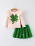 st-patrick-s-day-stripe-top-with-glitter-shamrock-and-sequin-skirt-set-Sophia's Style-Outfit-1