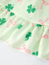 st-patricks-day-bow-shamrock-print-ruffles-girls-dress-Sophia's Style--5