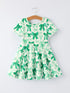 st-patricks-day-bow-print-short-sleeves-girls-dress-Sophia's Style--7