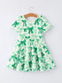 st-patricks-day-bow-print-short-sleeves-girls-dress-Sophia's Style--8