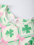 st-patricks-day-bow-shamrock-print-short-sleeves-girls-dress-Sophia's Style--3