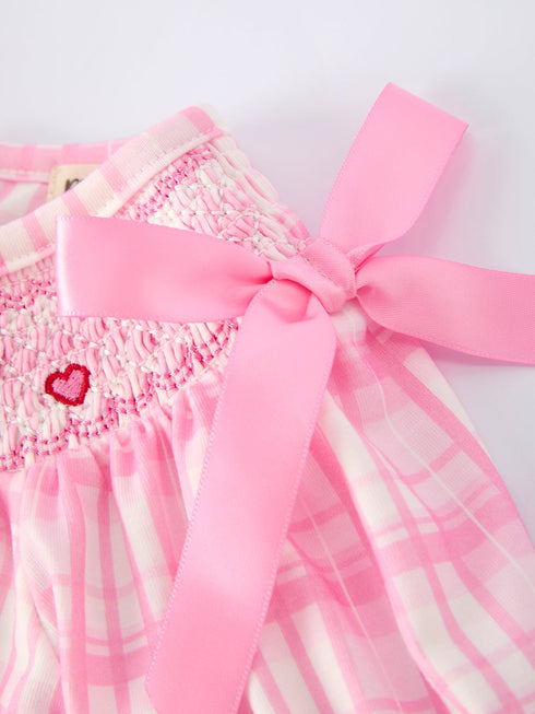 valentines-day-pink-plaid-smocked-heart-embroidery-girls-romper-rylee-faith-designs-Sophia's Style-4
