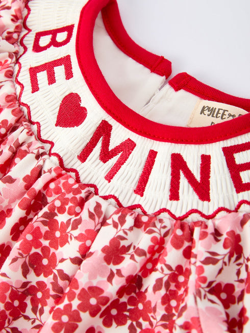 valentines-day-be-❤-mine-embroidered-floral-girls-romper-rylee-faith-designs-Sophia's Style-3