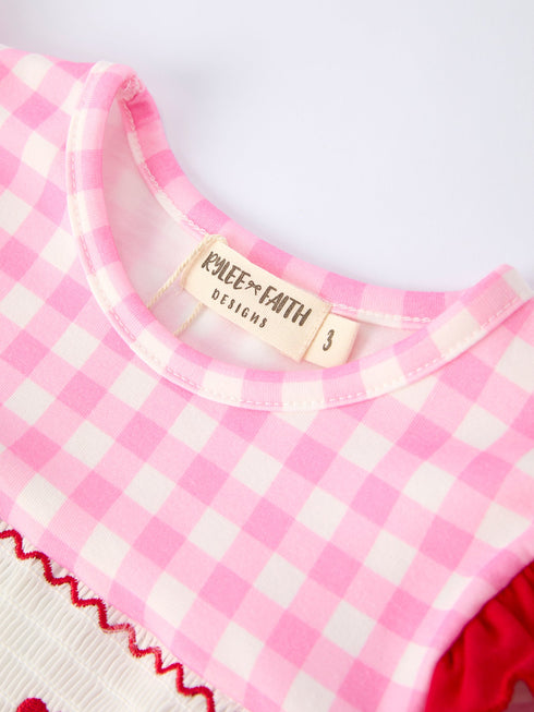 valentine-pink-plaid-girls-dress-with-horse-heart-smocking-embroidery-Sophia's Style--3