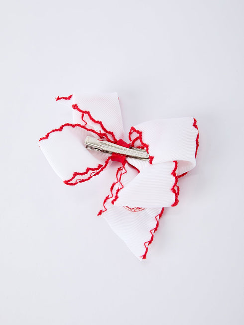 festive-baseball-embroidered-girls-hairpin-4-inches-sophias-style-4