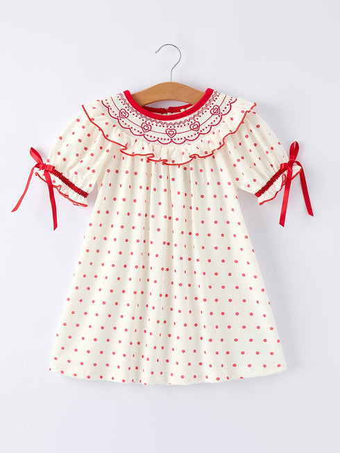 valentines-day-polka-dot-girls-dress-with-smocking-embroidery-rylee-faith-designs-Sophia's StyleDress-1