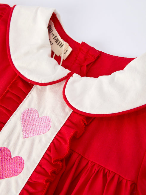 red-ruffle-heart-embroidered-girls-dress-valentine-style-rylee-faith-designs-Sophia's Style-3