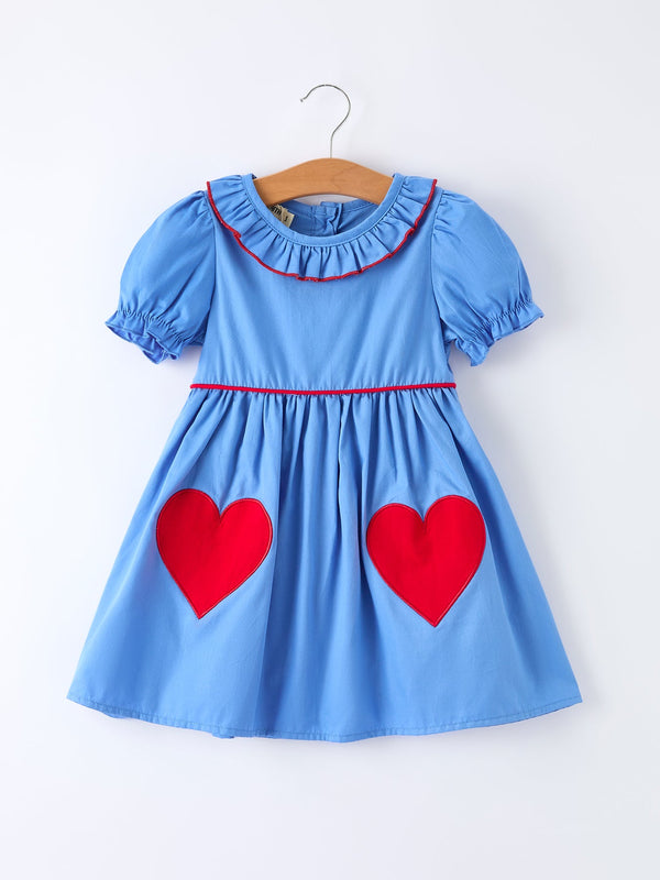 valentines-day-toddler-girl-heart-applique-blue-dress-rylee-faith-designs-Sophia's StyleDress-1