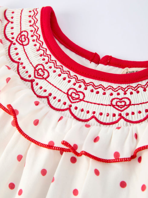 valentines-day-polka-dot-baby-girls-romper-with-smocking-embroidery-rylee-faith-designs-Sophia's Style-3