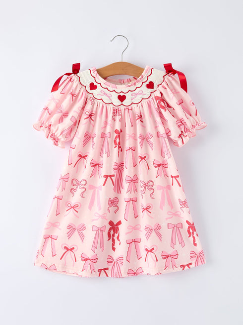 girls-valentines-day-heart-bow-embroidered-dress-Sophia's Style-Dress-1