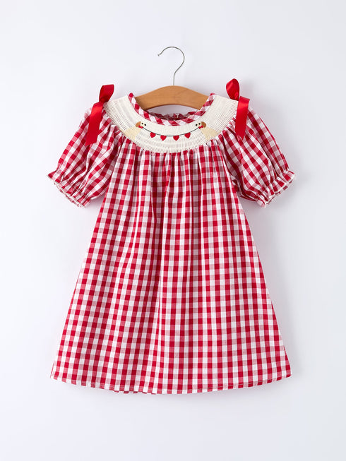 valentine-red-plaid-dress-with-smocked-heart-dog-detail-and-bows-rylee-faith-designs-Sophia's StyleDress-1
