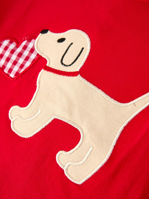 valentine-red-plaid-boys-set-with-applique-heart-dog-detail-rylee-faith-designs-Sophia's Style-4