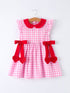valentine-pink-plaid-girls-dress-with-red-hearts-and-bows-Sophia's Style-Dress-1