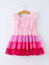 ombre-ruffle-dress-for-girls-pink-gradient-layers-Sophia's Style-Dress-1