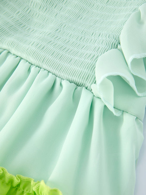 st-patricks-day-ombre-ruffle-dress-for-girls-green-gradient-layers-Sophia's Style--4