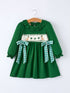 girls-st-patrick-s-day-shamrock-puppy-smocked-dress-Sophia's Style-Dress-1