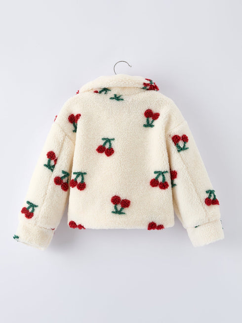 cherry-plush-jacket-for-girls-zip-up-winter-coat-Sophia's Style--2