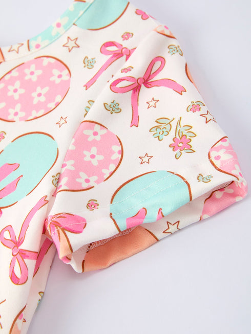 easter-egg-bow-print-girls-short-sleeve-dress-Sophia's Style--4