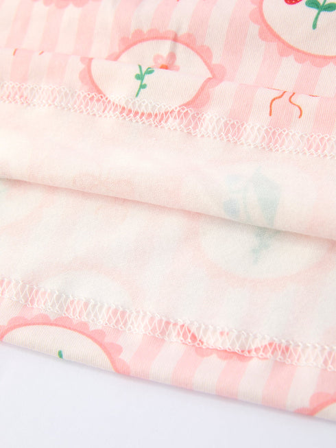 spring-pink-floral-bow-smocked-girl-dress-Sophia's Style-5