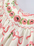 spring-floral-smocking-embroidery-bow-baby-girls-romper-Sophia's Style-3