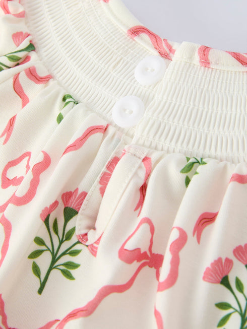 spring-floral-smocking-embroidery-bow-baby-girls-romper-Sophia's Style-4