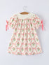 spring-floral-smocking-embroidery-bow-girls-dress-Sophia's Style-2