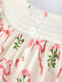 spring-floral-smocking-embroidery-bow-girls-dress-Sophia's Style-4