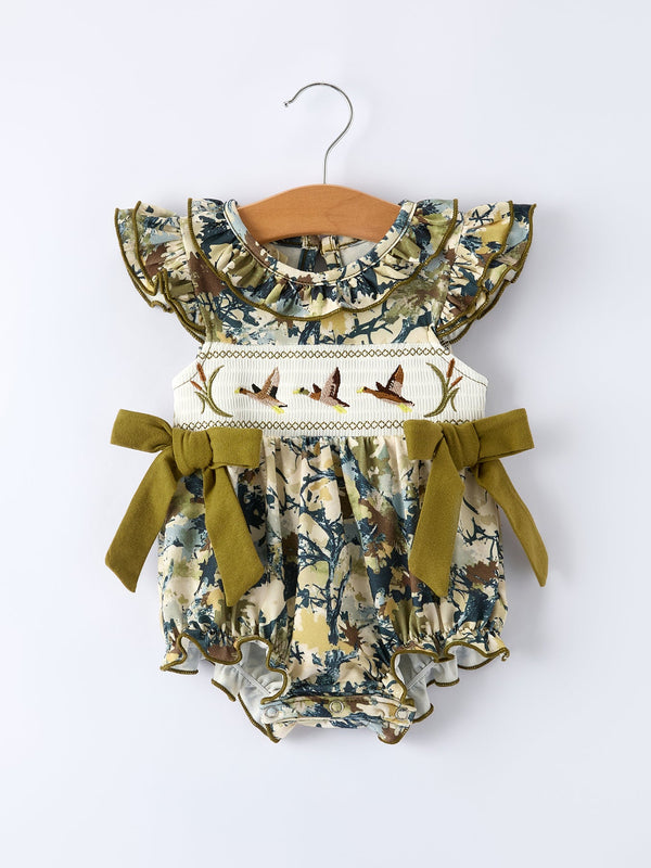 duck-smocking-embroidery-baby-girls-camouflage-romper-sophias-styleRomper-1