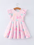 spring-pink-theme-park-print-girls-twirl-dress-Sophia's Style--2