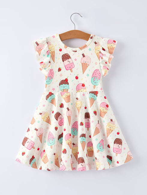 colorful-ice-cream-pattern-girls-summer-dress-Sophia's Style-2