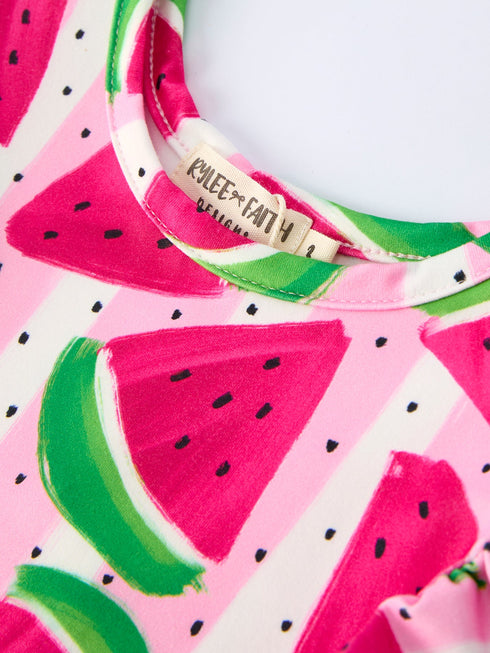 summer-watermelon-pattern-girls-dress-Sophia's Style-3