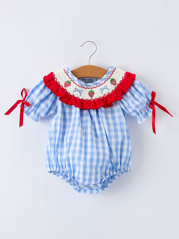 baby-girls-summer-strawberry-bow-embroidered-smocked-romper-sophias-styleRomper-1
