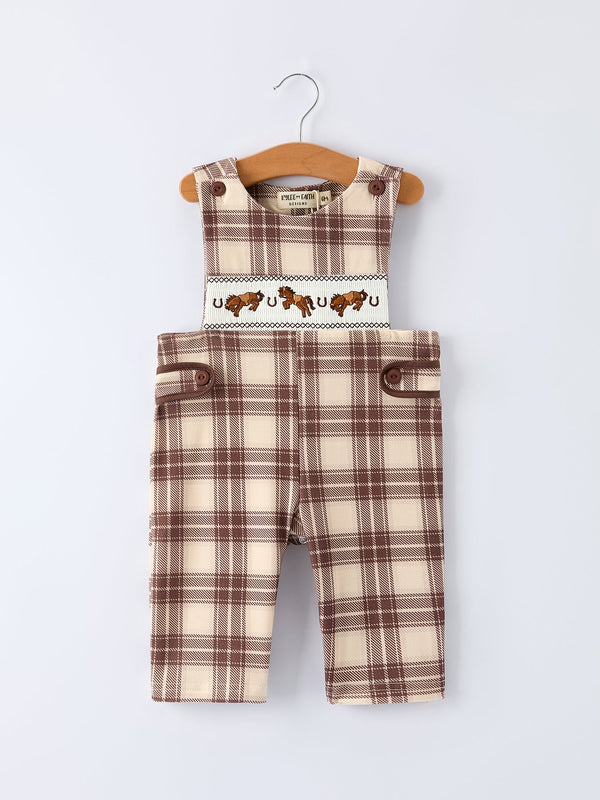 western-horse-embroidered-smocked-plaid-baby-boy-romper-sophias-styleRomper-1