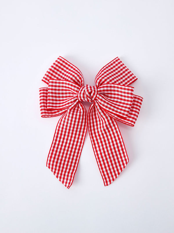red-and-white-plaid-girls-hairpin-4-inches-sophias-styleBows-1