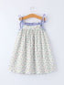 preorder-spring-purple-floral-embroidered-smocked-bow-girl-dress-Sophia's Style-2