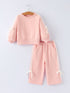 girls-pink-bow-trim-sweatshirt-and-pants-set-sophias-style-2