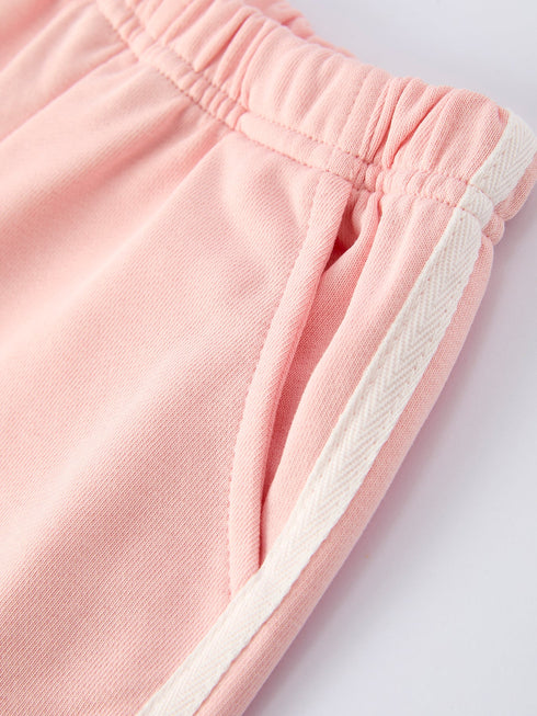 girls-pink-bow-trim-sweatshirt-and-pants-set-sophias-style-4