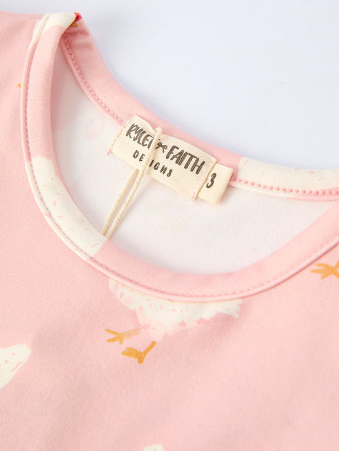 farm-spring-chicken-print-girls-ruffle-dress-Sophia's Style-3