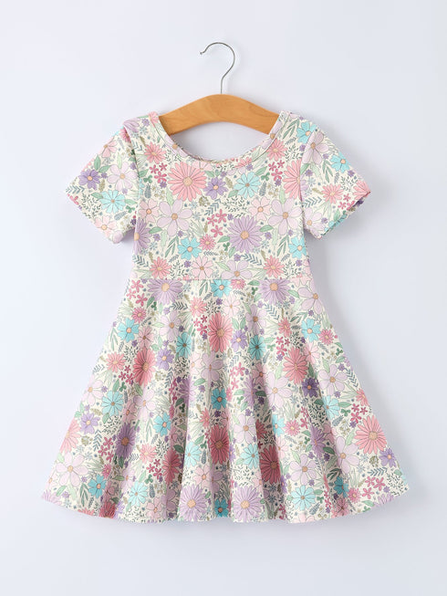 spring-pastel-floral-girls-casual-dress-Sophia's StyleDress-1