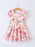 easter-strawberry-bunny-bow-print-girls-dress-Sophia's Style-Dress-1