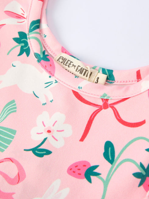 easter-strawberry-bunny-bow-print-girls-dress-Sophia's Style--3