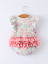 girls-pink-floral-sleeveless-baby-girls-romper-Sophia's Style-2