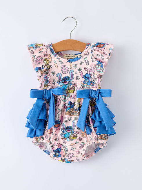 easter-print-ruffle-bows-girl-romper-Sophia's StyleRomper-1