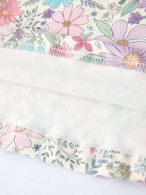 girls-pink-floral-sleeveless-vest-top-and-shorts-set-Sophia's Style-5