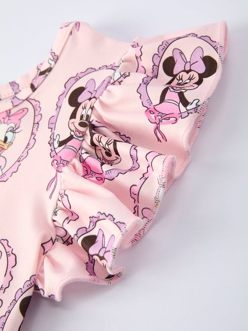 pink-character-mirror-bow-print-girls-dress-Sophia's Style--5