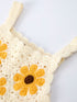 summer-crochet-sunflower-girl-dress-with-headscarf-Sophia's Style-3