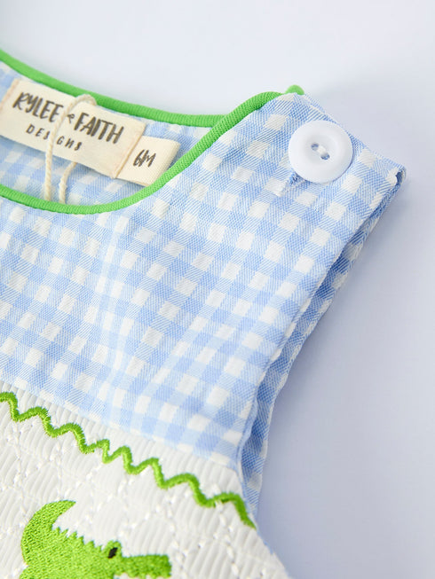 baby-boys-summer-crocodile-embroidered-smocked-romper-Sophia's Style-3