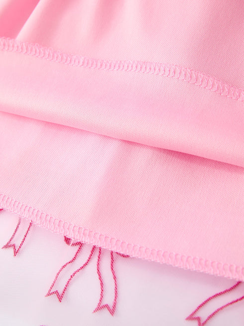spring-and-summer-pink-tulle-bow-party-dress-for-girls-sophias-style-5