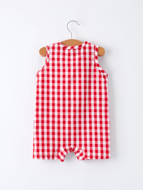 summer-plaid-smocked-ruffle-boys-romper-sibling-outfits-Sophia's Style-3