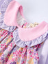 preorder-spring-purple-floral-bow-ruffle-girl-bloomer-set-Sophia's Style-3